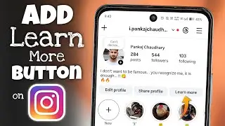 How to Add Learn More Button on Instagram 2026 | Instagram Learn More Button Guide