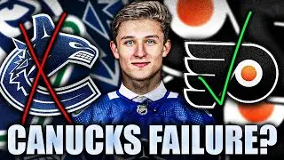 DID THE CANUCKS FAIL BY AVOIDING THIS TRADE? TREVOR ZEGRAS IS DOMINATING FOR THE PHILADELPHIA FLYERS