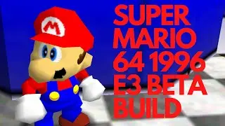 Super Mario 64 1995 E3 Beta Build (Reconstruction Rom Hacks)