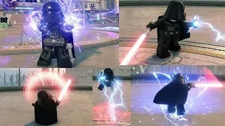 Lego The Skywalker Saga - Lightsaber Moveset And Force Ability (Darth Vader Edition)