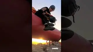 😒 Emiliano le pica la cresta a Rosa para que le meta velocidad #Reto4ElementosUS