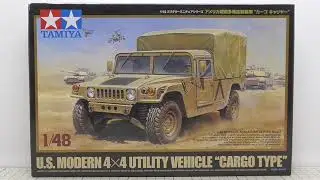 TAMIYA 1/48 MODERN 4X4 UTILITY VEHICLE ‟CARG TYPE