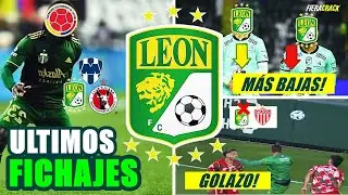 ✅🔥 ÚLTIMO REFUERZO EXTRANJERO !⚽ MÁS BAJAS del CLUB LEÓN ✅ FICHAJES  Liga MX CLAUSURA 2026