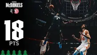 Jaden McDaniels Attacks The Rim For 18 Points Vs The Atlanta Hawks | 02.09.26