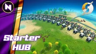 STARTER HUB: Всё необходимое для ранней игры | #2 | Программа Dyson Sphere | Давайте поиграем/Руководство