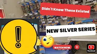 New Hotwheels Silver series? At Target 