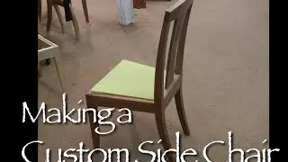 Custom Chair building process by Doucette and Wolfe Furniture Makers