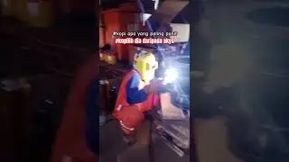 Pokoke semangat #welding #welder #pipefitter #inspection #ndt #rock #live #kopi #radiography #mltr