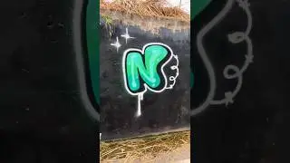 CLEAN GRAFFITI 'N' 🫧 #graffitiart #graffiti #shorts