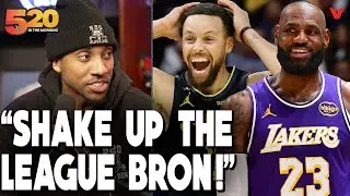 Jeff Teague wants LeBron James to TEAM UP with Steph Curry on Warriors next NBA season | Club 520