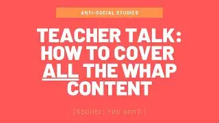 Teaching AP World History: Covering Content