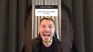 É POSSÍVEL ANUNCIAR NO GOOGLE SEM SITE? | #SHORTS