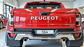 “The Legend Reborn: 2026 Peugeot 504 — Classic Soul, Modern Powe