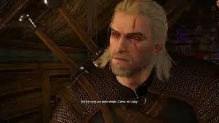 The Witcher 3 - Lilac And Gooseberries: Beat Aldert Greert at Gwent Tutorial Tavern Gameplay PS5 4.0