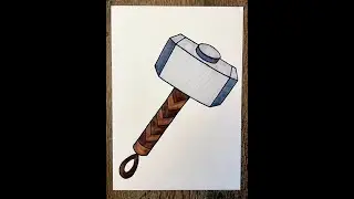 Drawing Thor's Hammer