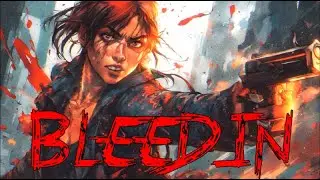VIOLENT HARDROCK MUSIC TO PAINT THE FLOOR RED WITH CONSEQUENCES by Irving Heat - BLEED IN