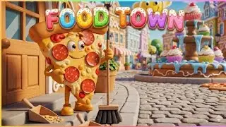 Food Town Fun [S1_E6] Missing Snacks, Pizza Rain & Cool Ice Cream