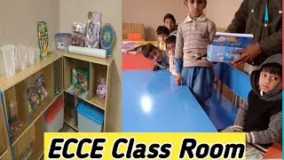 Ecce class room activities || ecce room decoration || corners in ecce room || early childhood care