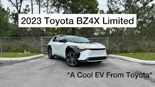Toyota BZ4X 2023 года &mdash; электрический Prius и RAV4