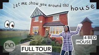 Touring a STUNNING! 4 Bed New Build Home &pound;375K | FULL Property House Tour. Bloor Homes The Harwood