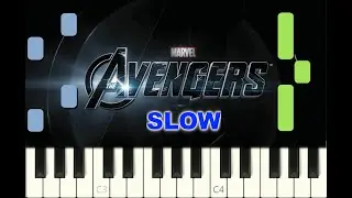SLOW piano tutorial 