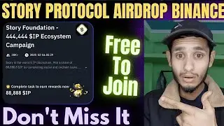 Story Protocol Airdrop : Binance Web3 Wallet | story protocol | XYZ Crypto