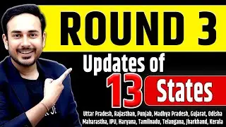 Round 3 Updates of Different States | #neetcounselling2025 #mcc #neet2025