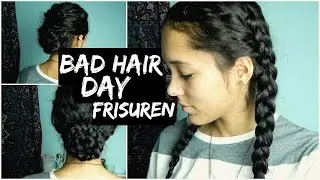 Einfache und Schnelle Frisuren - für Locken !!! | Bad Hair Days