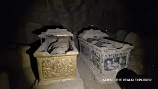 A Forgotten Chamber Decorated With Ancient Religious Symbols