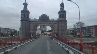 #36 Чуть не попал на полный досмотр груза, КПП Панемуне - Советск, Мост Королевы Луизы