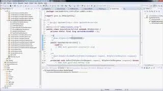 Lecture 187 - Code UpdateOrderServlet