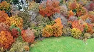 Cantabria desde el aire, nacimiento del río Asón y Alisas
