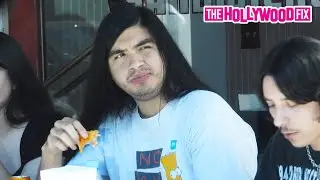 Stranger Things Star Eduardo Franco Grabs Lunch With The Squad At Potato Chips Deli West Hollywood