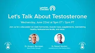 Testosterone Webinar PT - 1 | Dr. Bernstein & Dr. Mordkin | Men's Health