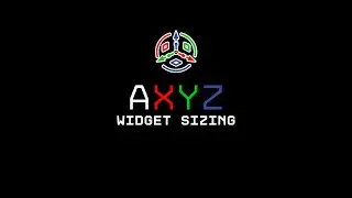 Axyz for SketchUp | Understanding Widget Sizing