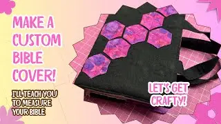 DIY Custom Bible Cover Sewing Tutorial (Perfect for YOUR Bible!)