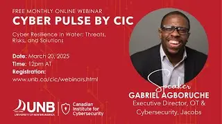 Cyber Resilience in Water: Threats, Risks, and Solutions by Gabriel Agboruche