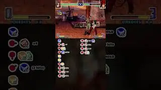 Combo 100% de Whip con Pasos | KOF 2002
