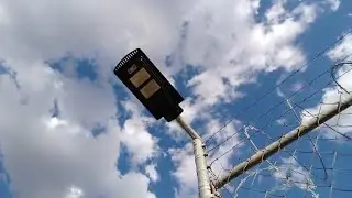 Instalación de Lámpara de LED Solar!!! #luz #electricidad #iluminacionled