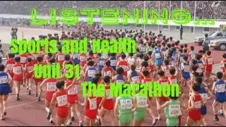 Listening Practice Through Dictation 1 ► Unit 31- The Marathon ☂Listening English Everyday