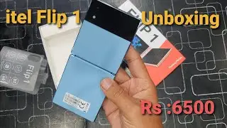 Itel Flip 1 Unboxing & Review || Itel Fold Mobile 2024 || #itel #flip1