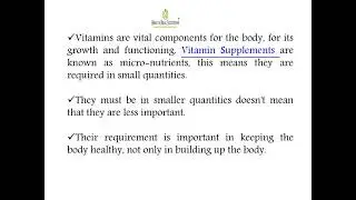 Vitamin Supplements USA   Helps You Stay Healthy