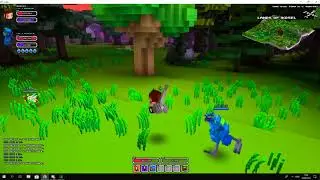 Cube World: Входной выпуск- застрял в дереве-_-
