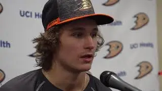 Behind the Scenes for Trevor Zegras' First NHL Game