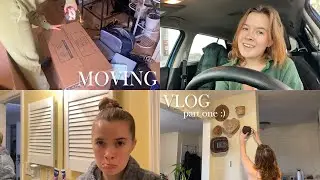 VLOG | moving part 1: leaving my first solo apartment, LOTS of packing, & all the emotions