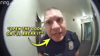 Cop Threatens Nurse at Her Door at Midnight &ndash; Doorbell Cam Exposes Him, 38 Years in Prison