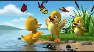 Five Little Ducks   Nursery Rhyme