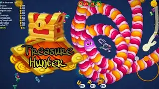 🧱Worms Zone.io Tricky Blocks 2024 💰 Treasure Hunter (3) 💰🧱 by 4Games_#581