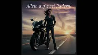 Allein auf zwei Rädern