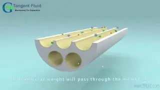 Crossflow Filtration  of Ceramic Membrane
